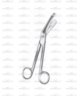 Bandage and Plaster Shears, 7.1/2″ (19.1 cm), Angled on Side, Heavy Duty