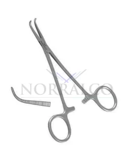 Mixter Hemostatic Forceps, 11″ (27.9 cm), Fully Curved, Fine Dissecting Points