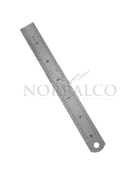 Ruler, Stainless, Flexible, 6″ (15.2 cm) x 1/2″ (1.3 cm), Graduated in 1/32″(.8mm) and mms