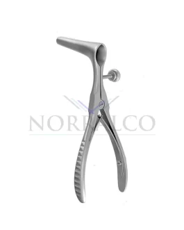 Cottle Septum Speculum, 6″(15.2 cm), with Set Screw, 50mm Long Narrow Blade